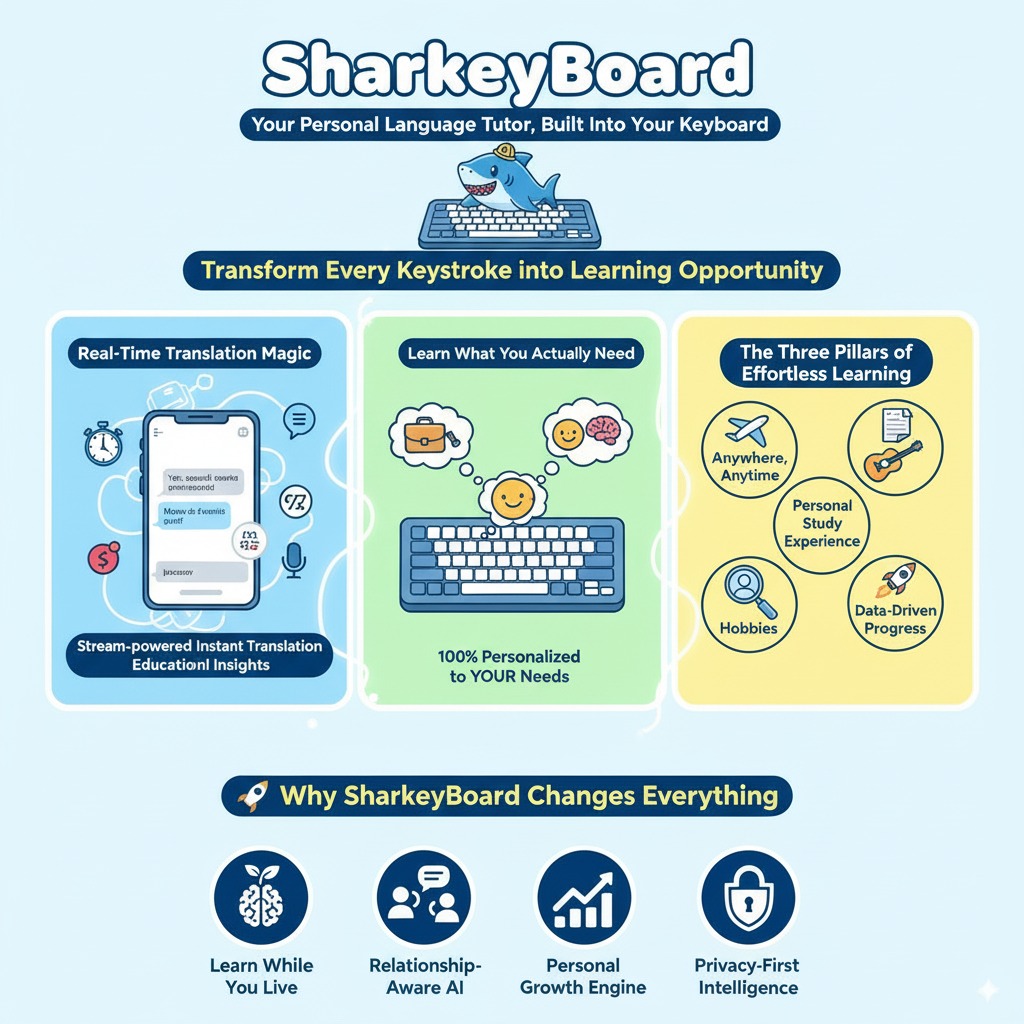 Real-time Translation Feature - Android keyboard AI translation in multiple languages for global communication